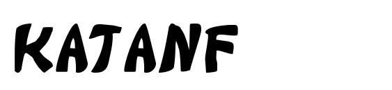 Katanf font, free Katanf font, preview Katanf font