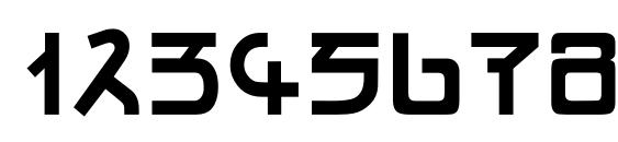 Kato Font, Number Fonts