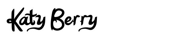 Katy Berry Font