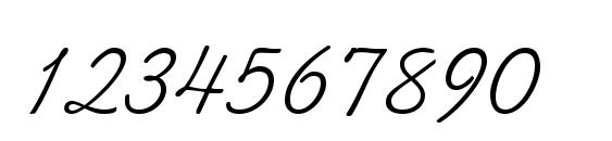 Kaufmann LT Roman Font, Number Fonts