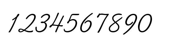 KaufmannStd Font, Number Fonts