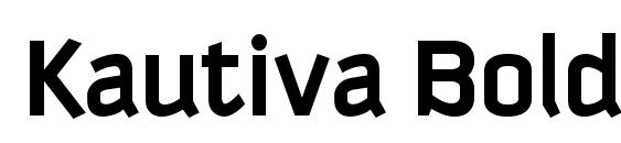 шрифт Kautiva Bold, бесплатный шрифт Kautiva Bold, предварительный просмотр шрифта Kautiva Bold