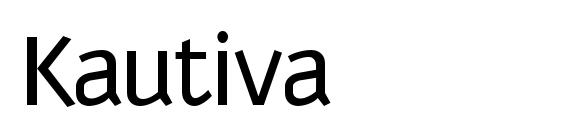 Kautiva font, free Kautiva font, preview Kautiva font