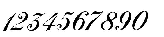 KB ChopinScript Font, Number Fonts
