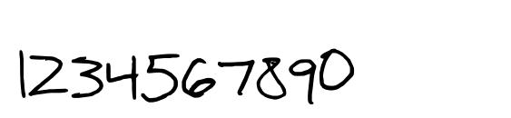 Kcirtap Font, Number Fonts