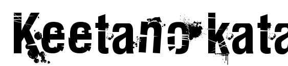 Keetano katana killbill bold font, free Keetano katana killbill bold font, preview Keetano katana killbill bold font