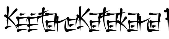 шрифт KeetanoKatakana Regular, бесплатный шрифт KeetanoKatakana Regular, предварительный просмотр шрифта KeetanoKatakana Regular