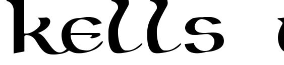 шрифт Kells Uncial Bold, бесплатный шрифт Kells Uncial Bold, предварительный просмотр шрифта Kells Uncial Bold