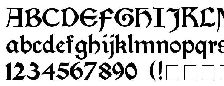 glyphs Kelmscott Medium font, сharacters Kelmscott Medium font, symbols Kelmscott Medium font, character map Kelmscott Medium font, preview Kelmscott Medium font, abc Kelmscott Medium font, Kelmscott Medium font
