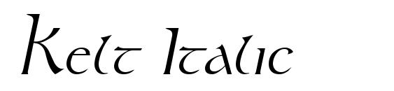 Kelt Italic Font