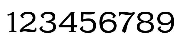 Kelvingrove Font, Number Fonts