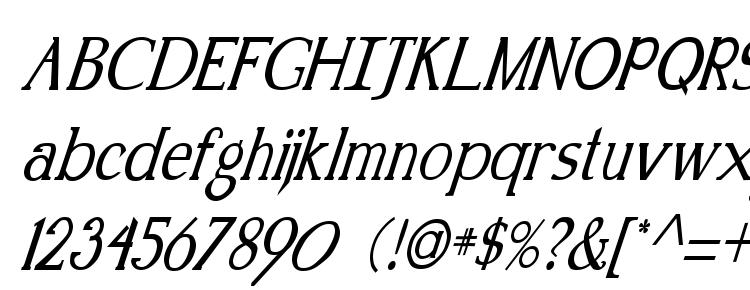 glyphs Kennon Italic font, сharacters Kennon Italic font, symbols Kennon Italic font, character map Kennon Italic font, preview Kennon Italic font, abc Kennon Italic font, Kennon Italic font