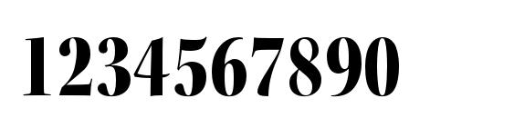 KeplerStd BlackCnDisp Font, Number Fonts