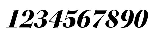 KeplerStd BlackItDisp Font, Number Fonts