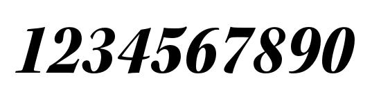 KeplerStd BlackScnItSubh Font, Number Fonts