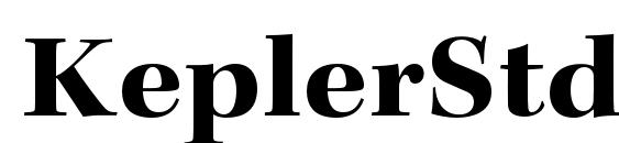 KeplerStd BoldExtSubh font, free KeplerStd BoldExtSubh font, preview KeplerStd BoldExtSubh font