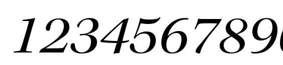 KeplerStd ExtItSubh Font, Number Fonts