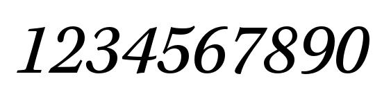 KeplerStd ItCapt Font, Number Fonts