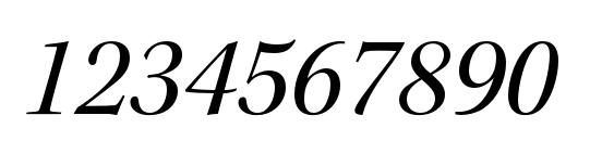 KeplerStd ItSubh Font, Number Fonts