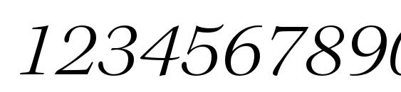 KeplerStd LightExtItSubh Font, Number Fonts