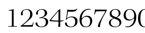 KeplerStd LightExtSubh Font, Number Fonts