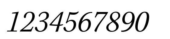 KeplerStd LightScnItCapt Font, Number Fonts