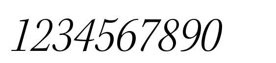 KeplerStd LightScnItSubh Font, Number Fonts