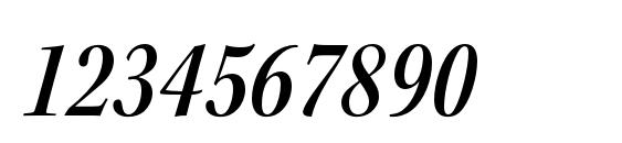 KeplerStd SemiboldCnItSubh Font, Number Fonts