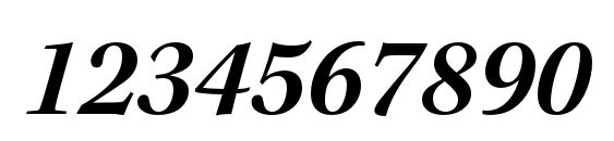 KeplerStd SemiboldIt Font, Number Fonts