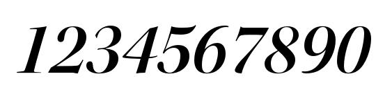 KeplerStd SemiboldItDisp Font, Number Fonts