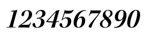 KeplerStd SemiboldItSubh Font, Number Fonts