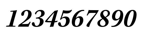 KeplerStd SemiboldScnItCapt Font, Number Fonts
