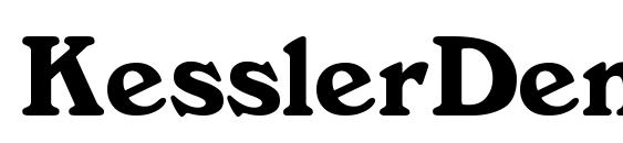 KesslerDemi font, free KesslerDemi font, preview KesslerDemi font
