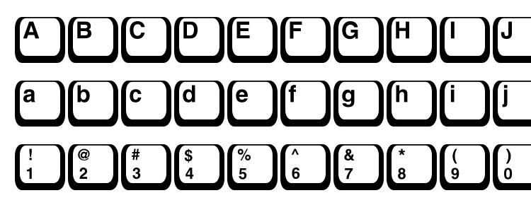 глифы шрифта Keyboard1c, символы шрифта Keyboard1c, символьная карта шрифта Keyboard1c, предварительный просмотр шрифта Keyboard1c, алфавит шрифта Keyboard1c, шрифт Keyboard1c