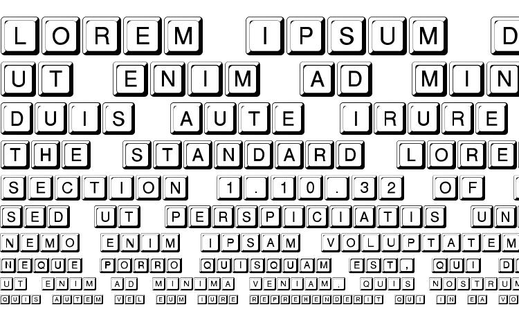 specimens KeypressDB Normal font, sample KeypressDB Normal font, an example of writing KeypressDB Normal font, review KeypressDB Normal font, preview KeypressDB Normal font, KeypressDB Normal font