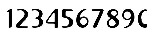 KhakiStd 1 Font, Number Fonts