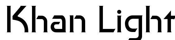 Khan Light Font