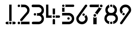 Kharnorric Font, Number Fonts