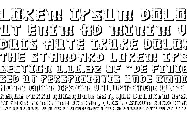 specimens Khazad Dum 3D Expanded font, sample Khazad Dum 3D Expanded font, an example of writing Khazad Dum 3D Expanded font, review Khazad Dum 3D Expanded font, preview Khazad Dum 3D Expanded font, Khazad Dum 3D Expanded font