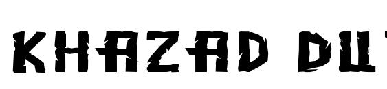 Khazad Dum Expanded Font