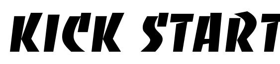 Kick Start SSi Font