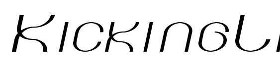 KickingLimos Regular font, free KickingLimos Regular font, preview KickingLimos Regular font