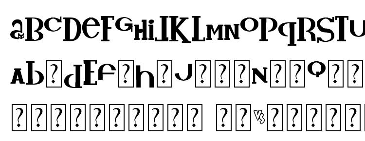 глифы шрифта Kid vs Kat font, символы шрифта Kid vs Kat font, символьная карта шрифта Kid vs Kat font, предварительный просмотр шрифта Kid vs Kat font, алфавит шрифта Kid vs Kat font, шрифт Kid vs Kat font