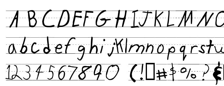 glyphs Kidtyperuled font, сharacters Kidtyperuled font, symbols Kidtyperuled font, character map Kidtyperuled font, preview Kidtyperuled font, abc Kidtyperuled font, Kidtyperuled font