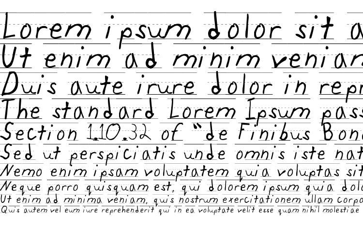 specimens Kidtyperuled font, sample Kidtyperuled font, an example of writing Kidtyperuled font, review Kidtyperuled font, preview Kidtyperuled font, Kidtyperuled font