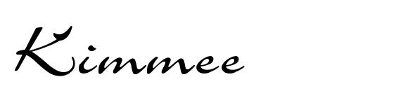Kimmee font, free Kimmee font, preview Kimmee font