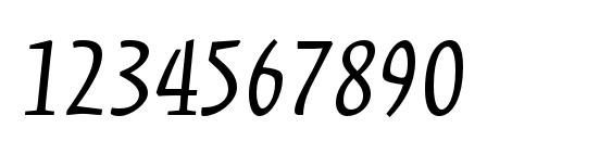KinesisStd Italic Font, Number Fonts