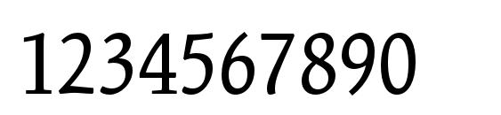 KinesisStd Regular Font, Number Fonts