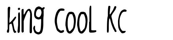 king cooL KC Font