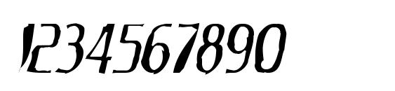 KingRichardGaunt Font, Number Fonts